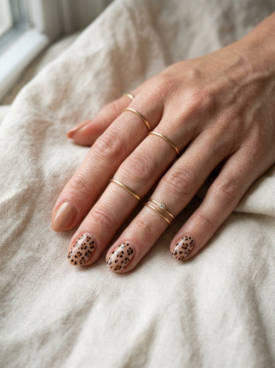 Classic Nude Leo Nails als Leo Nägel Inspiration 2026